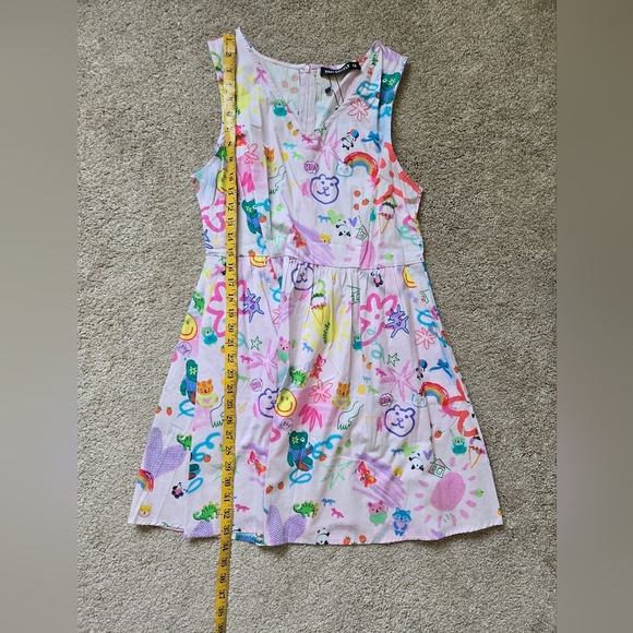 NWT Dangerfield Zero Concentration Mini Dress Size 12 AU / 8 US - Picture 7 of 9